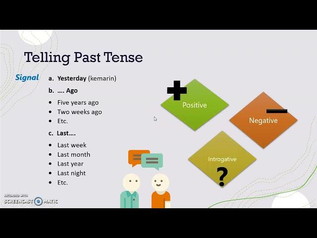 Telling Past Tense