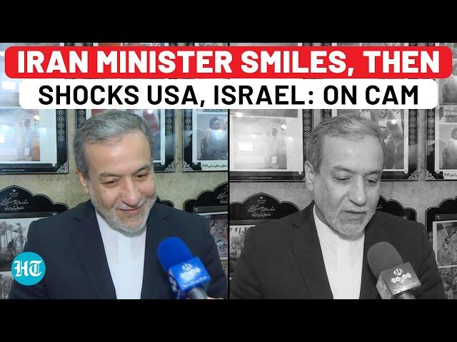 Iran Minister Smiles, Then Drops Explosive Hint On Secret Syria Plan, Mocks Those Celebrating 'Win'