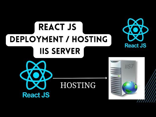 React JS deployment in IIS Server | Hosting React in IIS Server | Nihira Techiees