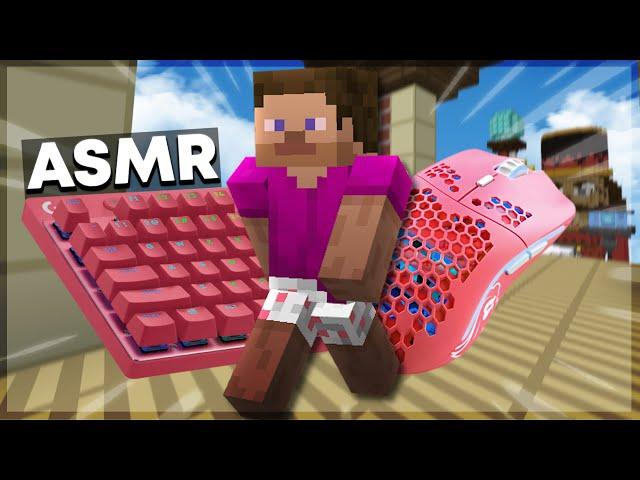 Keyboard + Mouse Sounds ASMR Bedwars | Hypixel Bedwars