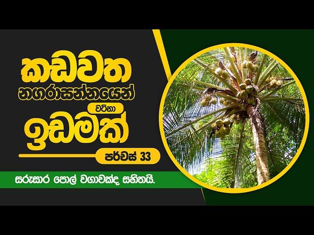 කඩවත නගරාසන්නයෙන් පර්චස් 33ක වටිනා ඉඩමක් විකිණීමට. Land For Sale Kadawatha