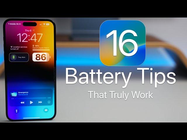 iOS 16 iPhone Battery Tips That Truly Work