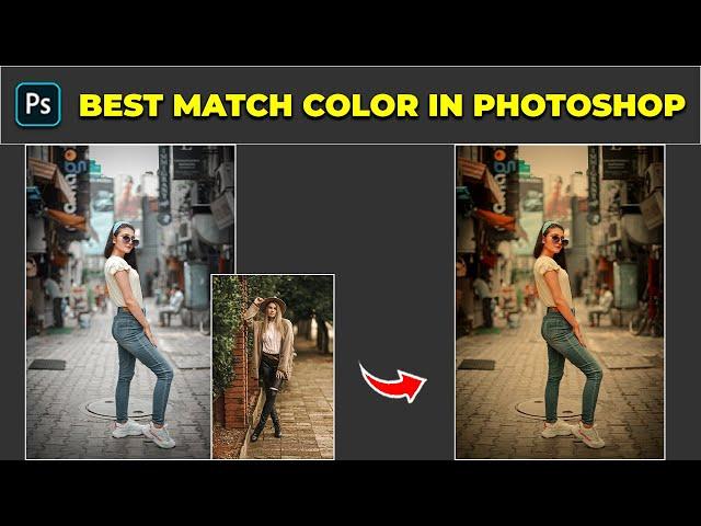 Color Match Images - Photoshop Tutorial