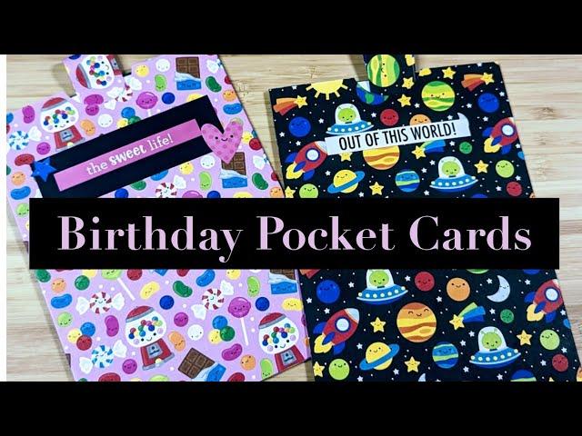 Paper Engineering Pocket Cards- A Different Style of Card That Is So Easy and So much Fun!