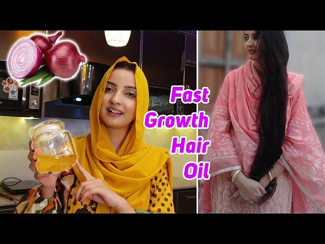 Stop  Hair Fall 100% Faster Growth Magical Onion Oil at Home