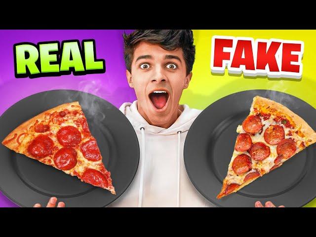 Real VS Fake Food Challenge!