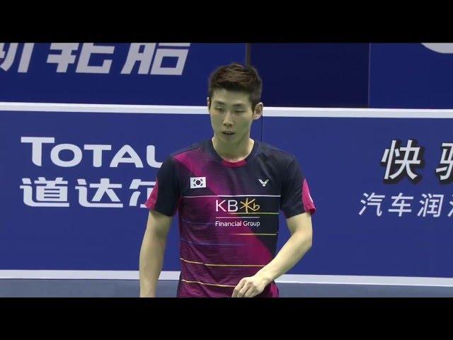 TOTAL BWF Thomas & Uber Cup Finals 2016 | Badminton Day 3/S2-Thomas Cup Grp C-KOR vs MAL