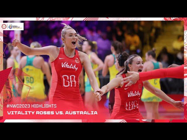 Vitality Roses vs Australia | Netball World Cup 2023 Highlights