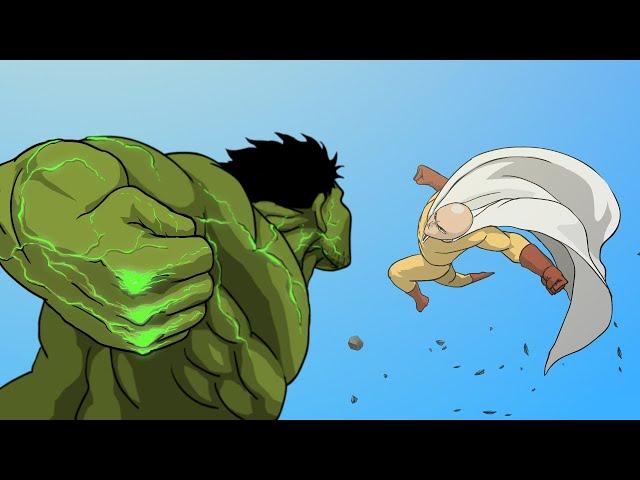 HULK Vs. SAITAMA Animation (Full Version) -Taming The Beast