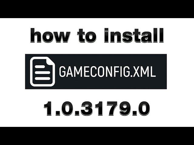 How to install gameconfig for GTA 5 1.0.3179.0 version | Where to find and download GAMECONFIG 3179!