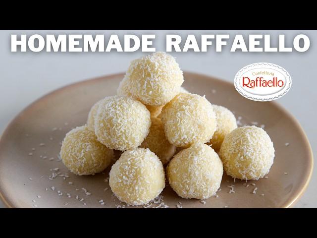 Homemade Raffaello Balls Recipe