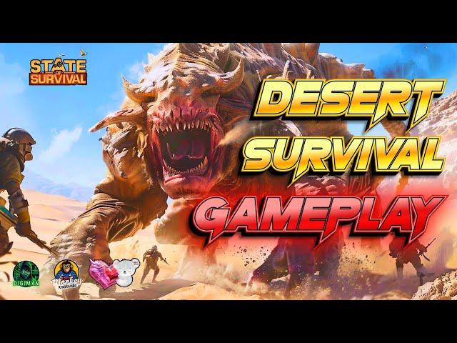 STATE OF SURVIVAL: DESERT SURVIVAL - NEW FULL GAMEPLAY & STRATEGY