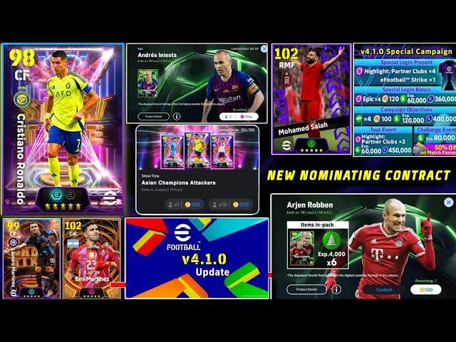 eFootball™ 2025 New Campaign, New Epics  Free Coins, 5000 eFootball Point Shop Players