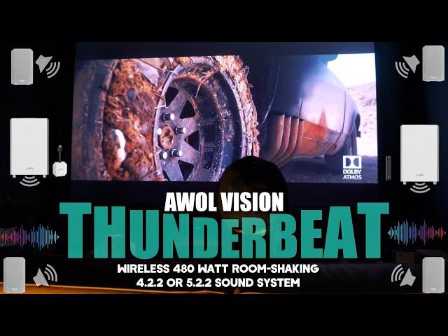 NEW AWOL Vision Thunderbeat 480 Watt Surround Sound System Will Transform Your Home Theatre