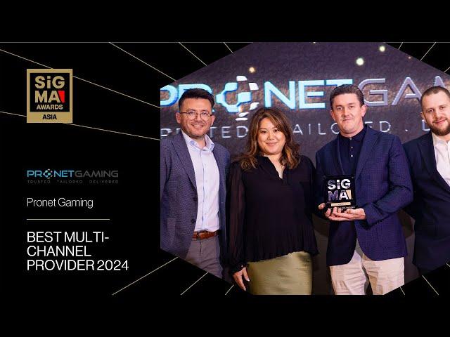 Pronet Gaming Crowned Best Multi-Channel Provider 2024 | SiGMA Asia Awards Interview