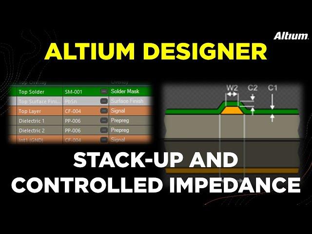 PCB Stack-up and Controlled Impedance in Altium Designer