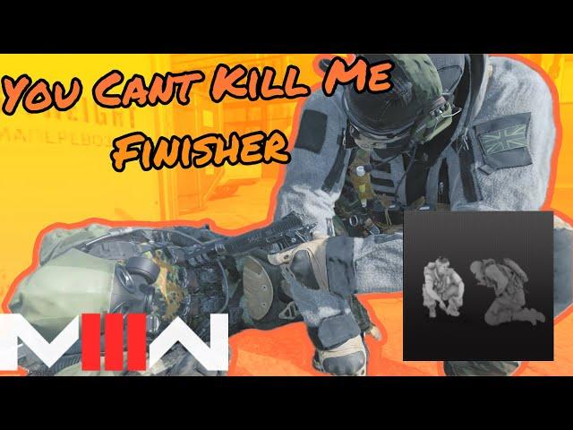 You Can't Kill Me Finishing Move (BLACK OPS 6 EVENT) | Modern Warfare 3 | Season 4