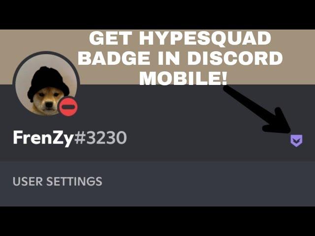 How To Get HYPESQUAD Badge in DISCORD Mobile | Working 2023