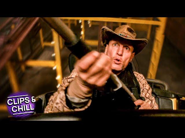 Woody Blasts Zombies at Pacific Playland! | Zombieland | Clips & Chill