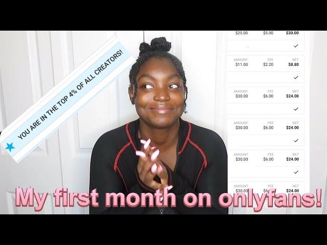 I TRIED ONLYFANS FOR A MONTH AND MADE $____! | MY EXPERIENCE, TAX BREAKDOWN, TIPS & TRICKS & MORE!