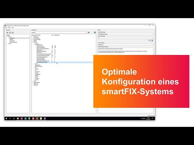 smart FIX: Optimale Konfiguration eines Systems