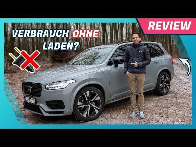 Volvo XC90: Verbrauch ohne Laden? T8 Plugin-Hybrid im 2.000 km im Test & Fahreindruck