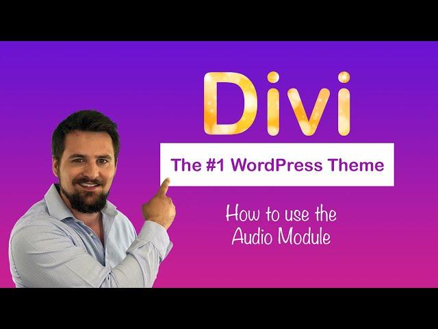 Divi Tutorial Series | Audio Module