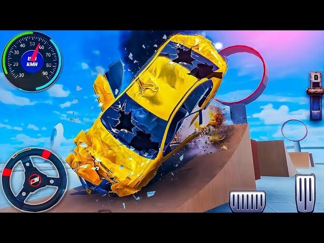 Real Car Crash Racing Simulator - Extreme Beam Demolition Derby Car Drive - Android GamePlay #3