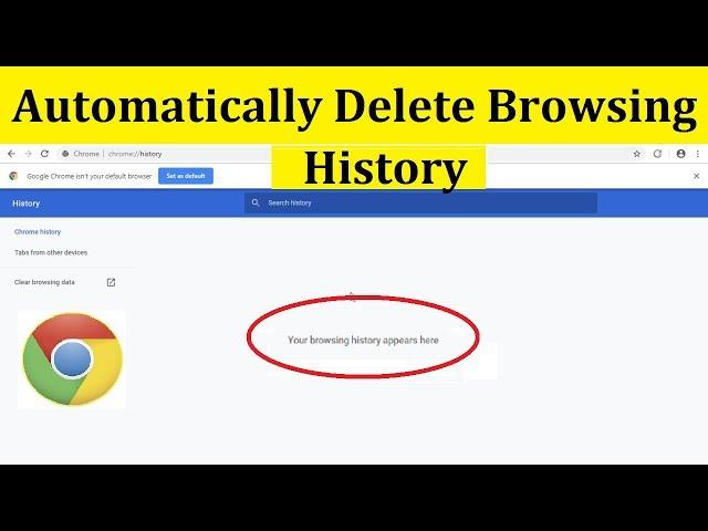 How To Automatically Delete Google Chrome Browsing History