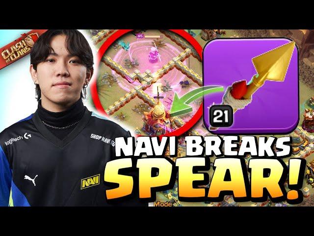 NAVI goes crazy with ROCKET SPEAR TRICK in $50,000 SPS War! Clash of Clans