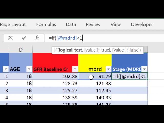 Problem-Solving with Excel - Continuous to Ordinal Data