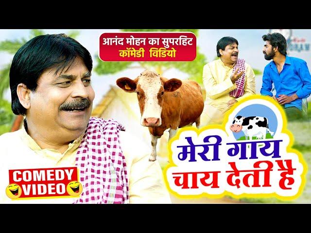 मेरी गाय चाय देती है  ,5000 कप सुबह - शाम | आगे देखिये क्या हुआ | Anand Mohan | New Comdey Video