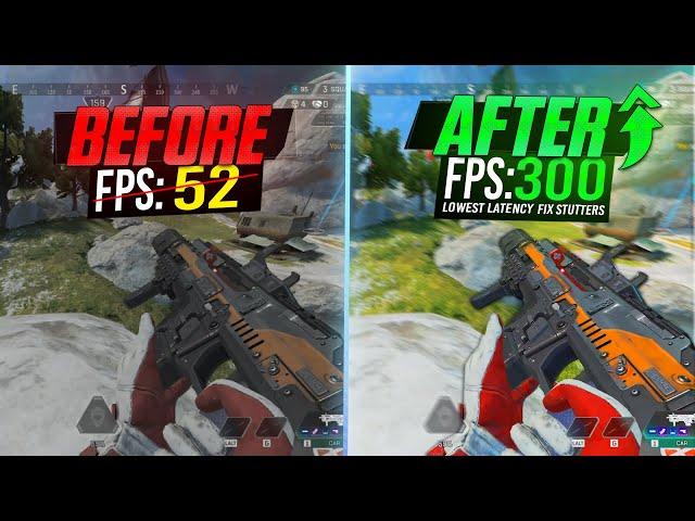  APEX LEGENDS: *SEASON 14* Dramatically increase performance / FPS with any setup! BEST SETTINGS 