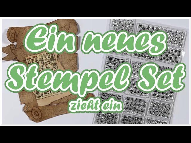 Ein neues Stempel Set zieht ein || Test und Idee