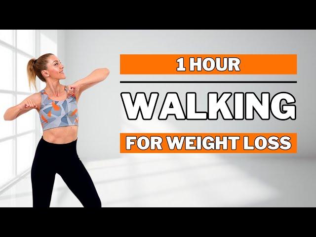 1 HOUR WALKING WORKOUT for WEIGHT LOSSALL STANDINGNO JUMPINGKNEE FRIENDLY