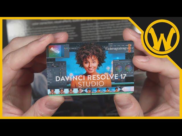 Blackmagic Design Davinci Resolve Studio 17 - Unboxing