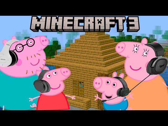 Peppa Pig Play Minecraft 3