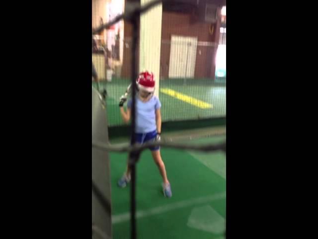 Autumn graley hitting