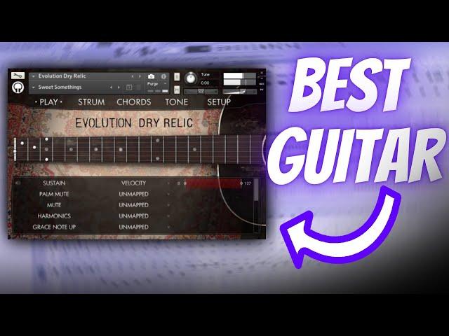 (BEST GUITAR VST) How To Make DARK GUITAR Samples like CUBEATZ | Fl Studio