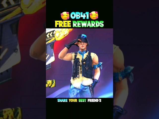 OB41 FREE REWARDS  ||_#shorts #freefireevent