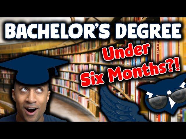 HOW TO GET A DEGREE IN 6 MONTHS | (WGU Bachelor's or Master's)