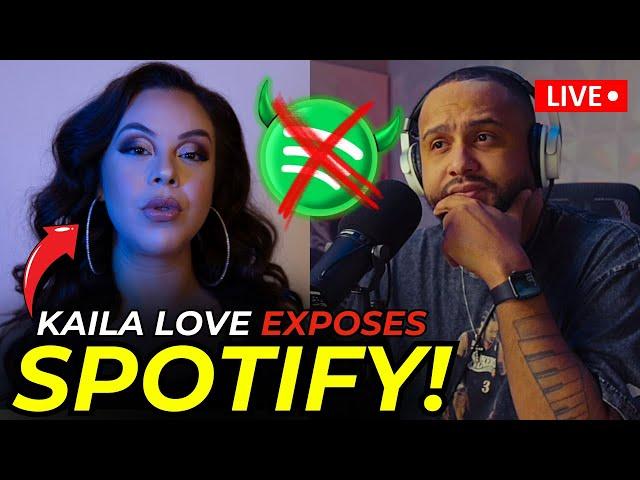 Kaila Love EXPOSES Spotify Ghost Artists, Ai Investments, & Solution (@kailaloveAI)