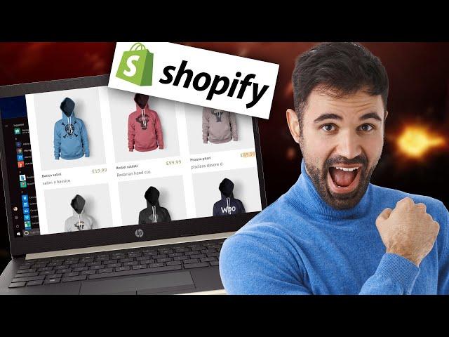 Shopify Website Design Tutorial 2024 | Step by Step (FULL COURSE)