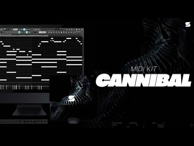 [+20] Best Dark Trap Midi Kit - CANNIBAL [DRAKE, YOUNG THUG, FUTURE] Piano Midi Pack 2022 