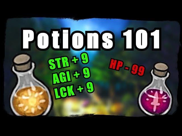 The Wild Darkness - Potions 101 + How to Craft a Stat Potion