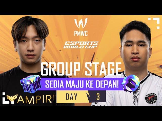 [BM] 2024 PMWC x EWC Group Stage Day 3 | PUBG MOBILE WORLD CUP x ESPORTS WORLD CUP