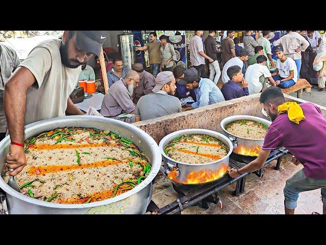 CHANA PULAO RECIPE | How to Make Tasty Chana Pulao? Roadside 150 Kg Huge CHANA PULAU Making