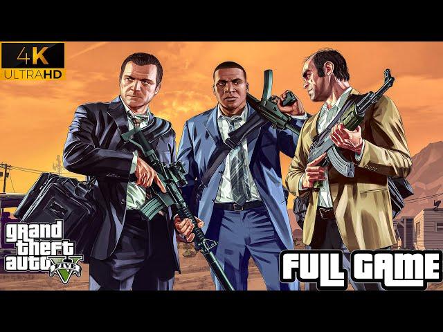 Grand Theft Auto V｜Full Game Playthrough｜PC 4K | 60