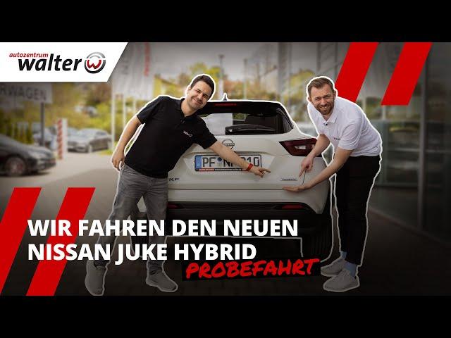 Fährt ein Hybrid elektrisch? | Nissan Juke Hybrid Probefahrt des sportlichen SUV | #Hybrid #Nissan