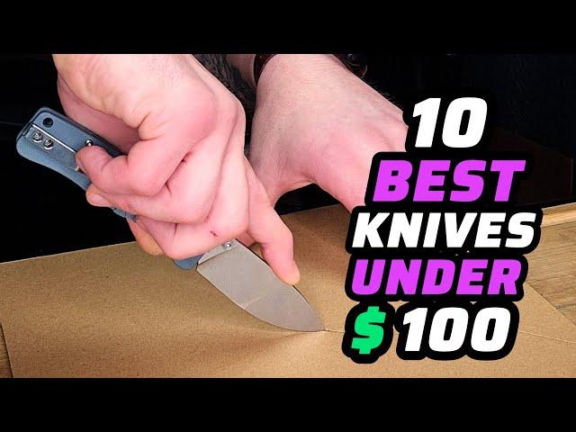 Top 10 Pocket Knives Under $100 This Year